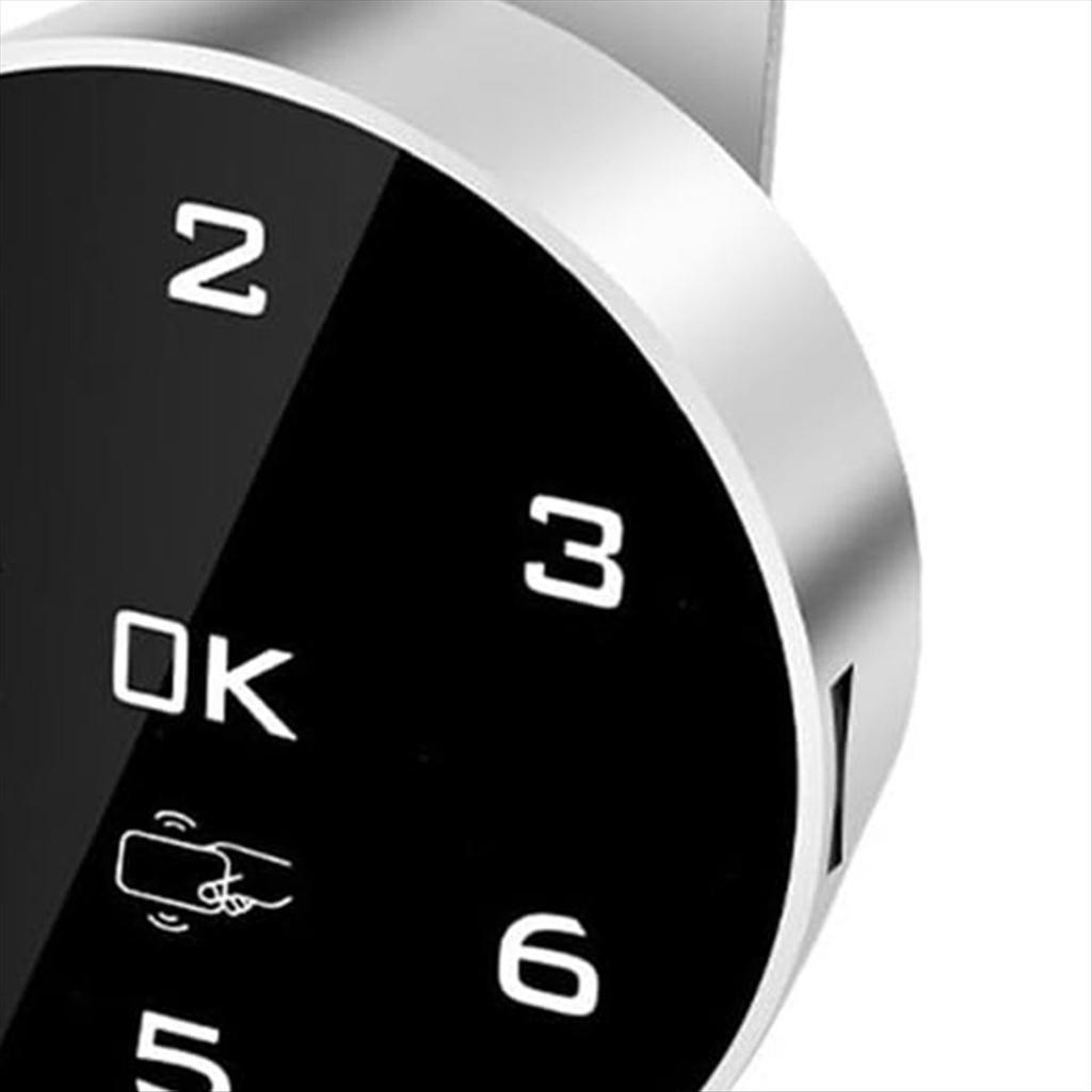 BHBL Electronic Locker Cabinet Combination Lock, Electronic Cabinet Lock, Keyless Door Lock,with Two Unlocking Methods A