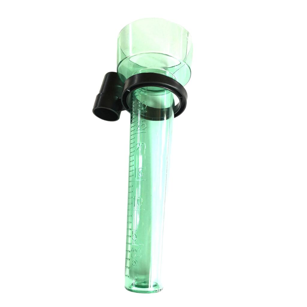 35ml Capacity Rain Gauge Outdoor Detachable Glass Rain Gauge with Stand Ground Rain Meter Rainfall Gauge