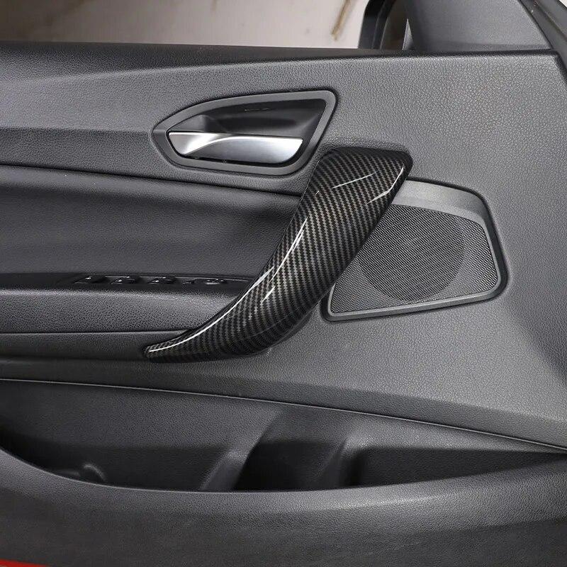 ABS углеродное волокно, автомобильный центр управления, украшение интерьера, наклейка для BMW 1 2 серии F20 F21 F22 F23 2012-2018, автомобильные аксессуары