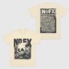 NOFX 40 лет ебаного хаоса Оригинальная пленка Череп Унисекс Футболка