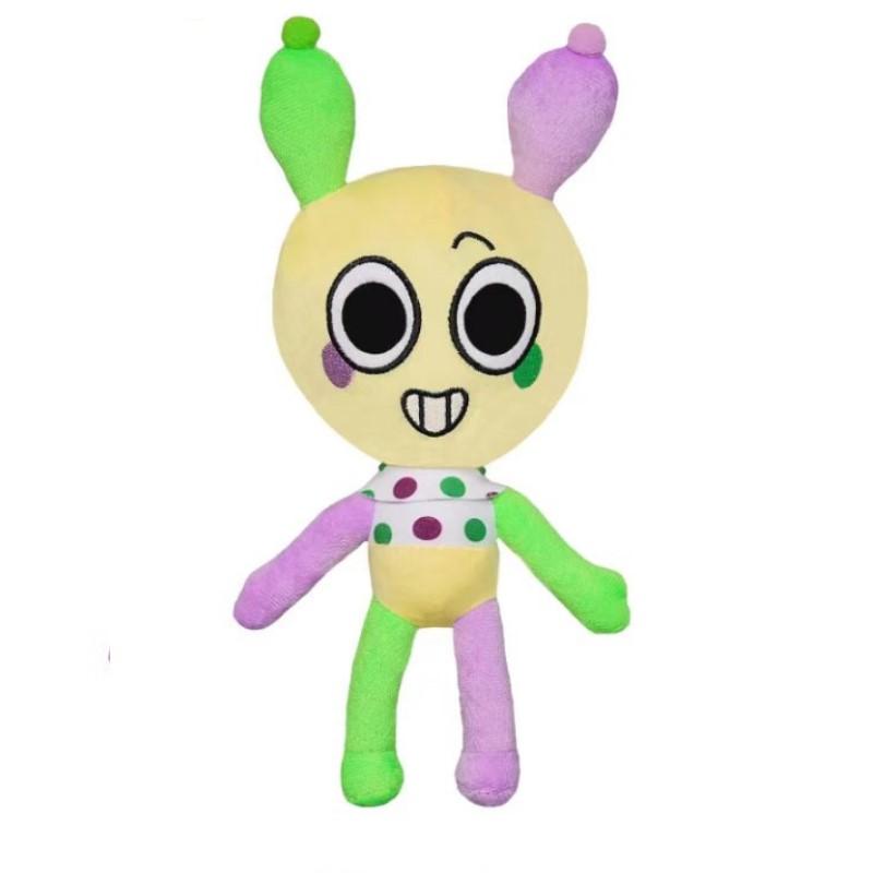 Dandy's World Plush Cute Dandy World Scrap Stuffed Horror Game Goob Pebble Plushie Soft Pillow Doll Children Gifts Doll