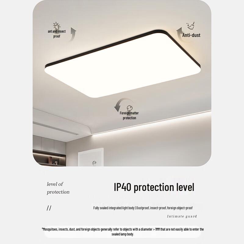 NVC 132W Full-Spectrum Eye-Protection Smart LED Ceiling Light