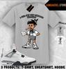 Футболка в тон AJ 4 White Cement 2025 Для сочетания с кроссовками Кроссовки Кроссовщик Пиноккио