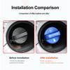 AOU1 Metal Car Fuel Tank Cap Cover Dirt and Scratch Resistant for Toyota RAV4 Highlander Prado Crown Exterior Styling Accessories