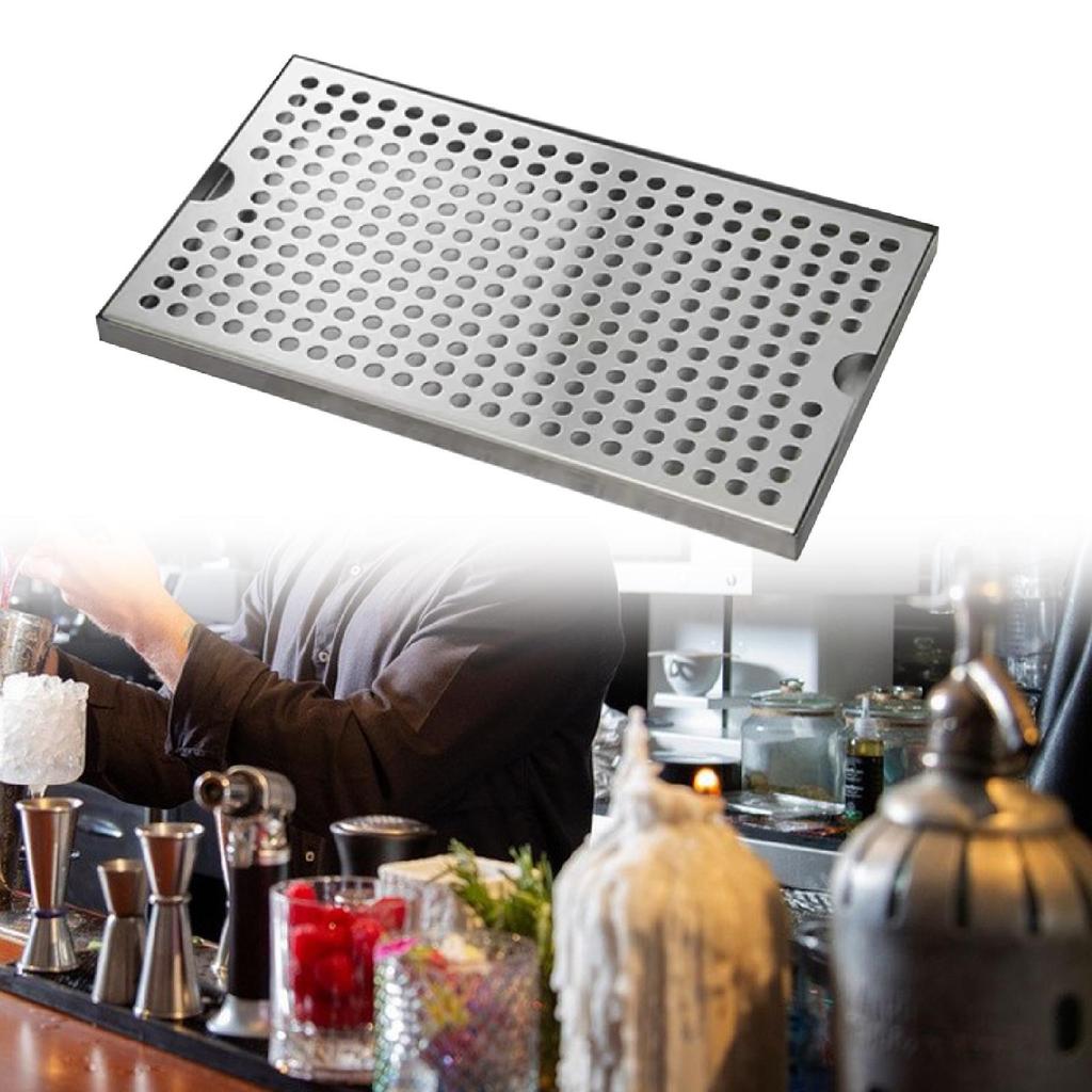Beer Drip Tray Detachable Gift Set Stainless Steel Removable Cleaning Beer Tower Drip Pan Office Bar Household Club Teahouse
