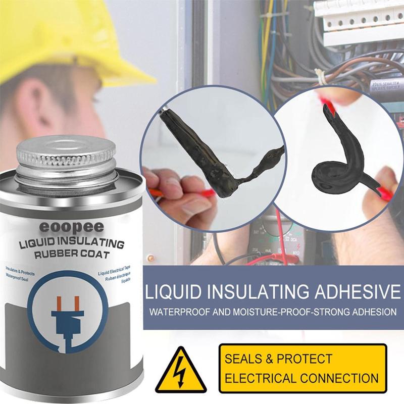 30/125 мл жидкая изоляционная изоляционная лента, резиновая изоляционная лента для электрических проводов, кабеля, фиксированная линия, клей, водонепроницаемая жидкая изоляционная лента