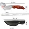 Stainless Steel Boning Knife Camping Knife Carving Knife Mongolian Hand-forged Kitchen Knife Multi-purpose Outdoor Portable with Knife Set