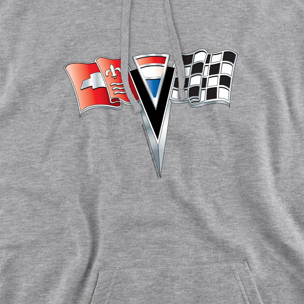 Chevrolet Unisex Adult 2Nd Gen Vette Nose Emblem Hoodie