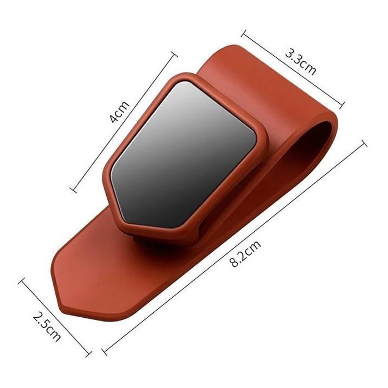 AHP2 Car Sun Visor Glasses Clip Sunglasses Holder for Jeep Renegade Wrangler JK JL Grand Cherokee Compass Car Interior Accessories