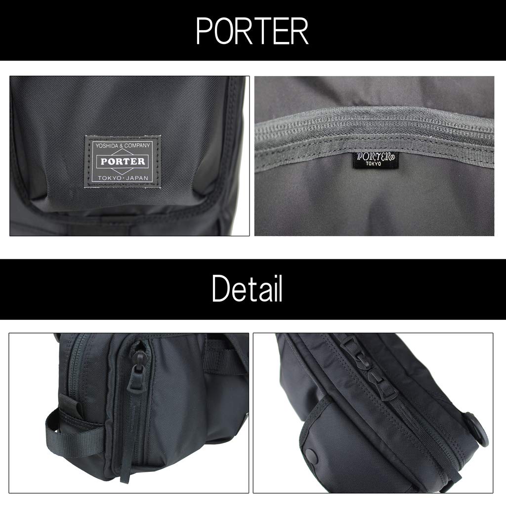 PORTER COMPART SHOULDER BAG Сумка через плечо [Porter] 538-16166 Черный/10