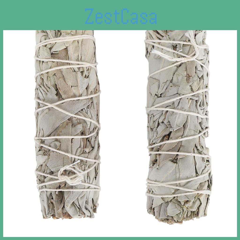 Bundles Sage White 2 Smudge Sticks Purifies Mind Positive Energy Anxiety Relief Burning Sage Sticks Bundle For Cleansing