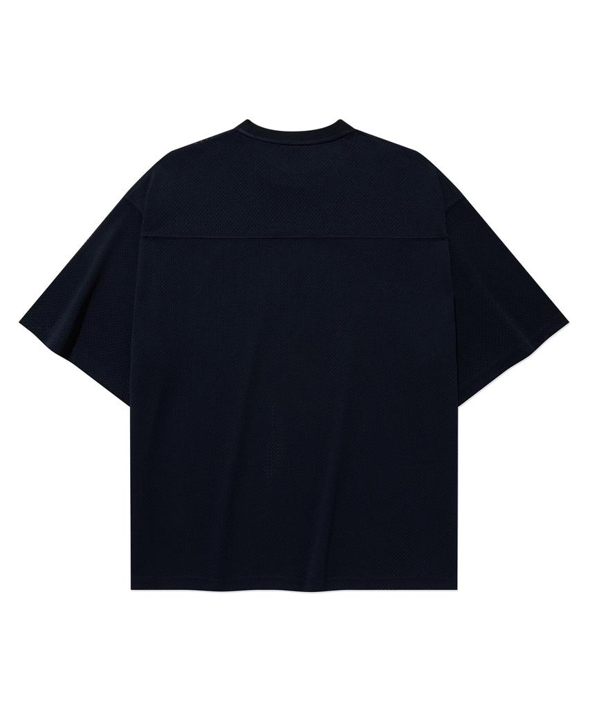COVERNAT Arch Mesh T-Shirt Dark Navy