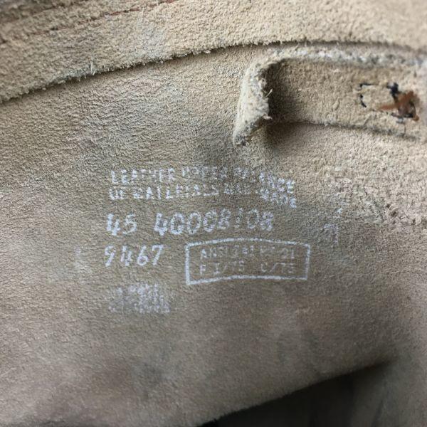 Винтажные ботинки инженера Carolina PT/91 с металлическим подноском, 90-е годы, размер примерно. 23.524.5см Бежевые Ботинки/Туфли(ИСПОЛЬЗОВАЛ)