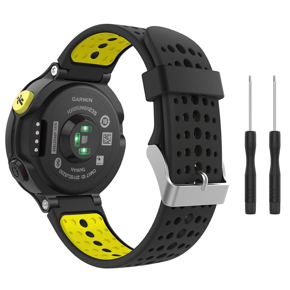 Ремешок для Garmin Forerunner 235 235Lite /220/230/620/630 для Garmin Forerunner 735XT Умный браслет Силиконовый ремешок для часов