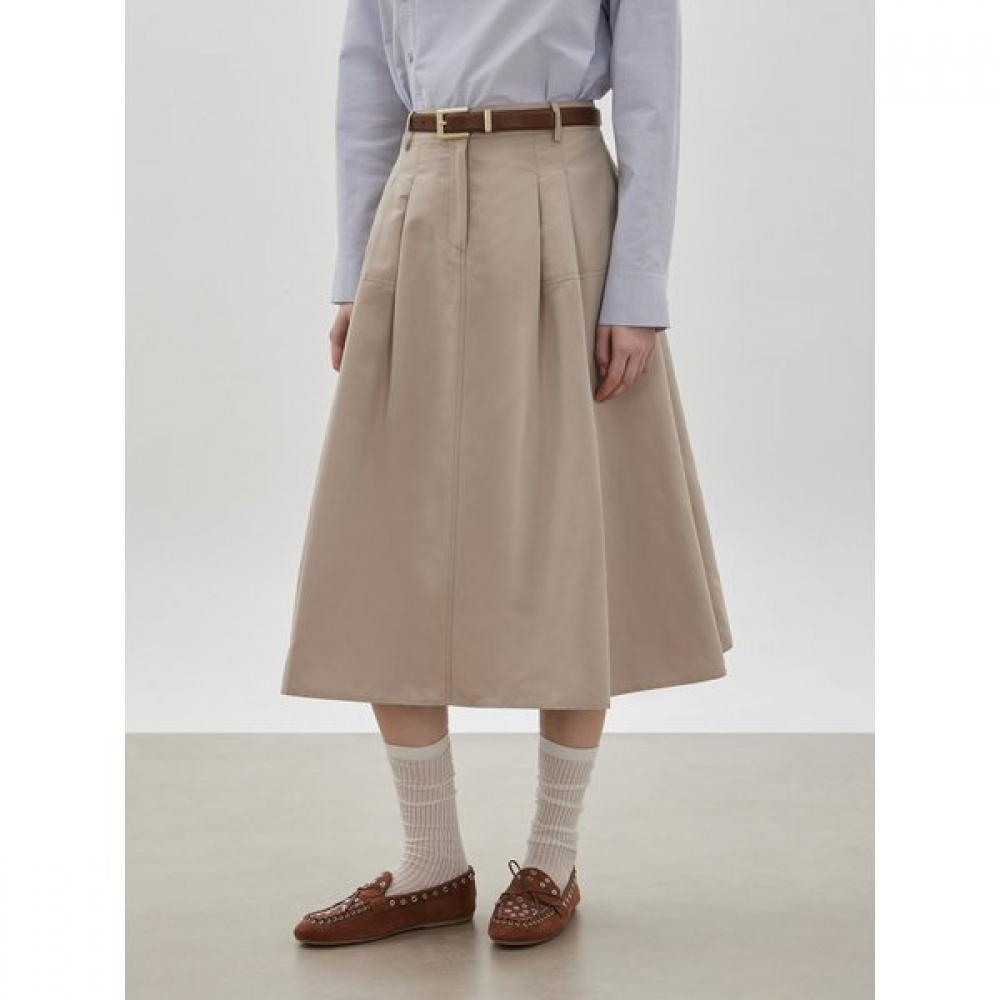 Cc Collect. Back Banding Bizo Flare Skirt C262msd031