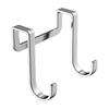 Stainless Steel Heavy-Duty Double S Hook for Cabinet or Bedside Use