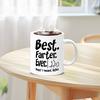 Ceramic Mug 11 Oz Double-Sided Print Microwave Safe Hidden Message Funny Coffee Cup for Home Office Use