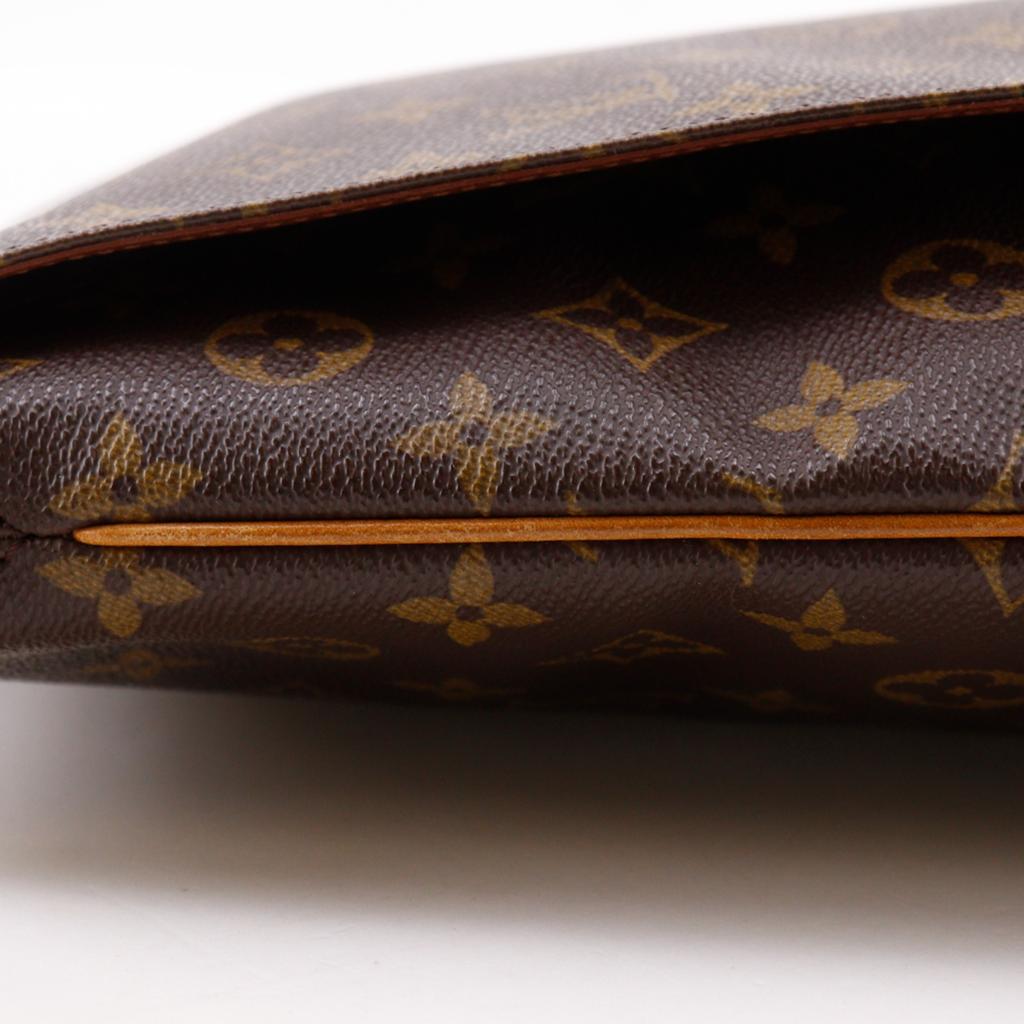 LOUIS VUITTON Muset Shoulder Bag M51256 Brown Monogram canvas unisex Used