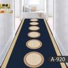 Fashion Modern Living Room Carpet Kitchen Mat Home Entrance Doormat Bedroom Decor Carpets Hallway Black Grey Anti-Slip Floor Mat