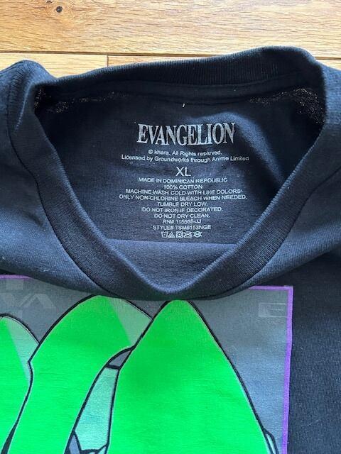 [USED] Evangelion Anime T-Shirt Movie Evangelion