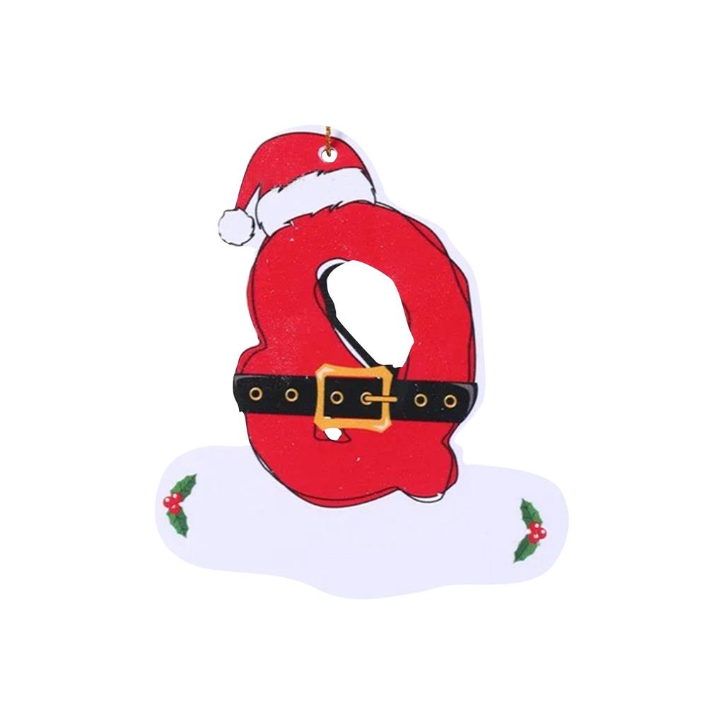 26 букв, украшение на рождественскую елку, рождественская подвеска, сделай сам, подвеска в виде алфавита, атмосферное украшение, буквы на рождественскую елку, 1 шт.