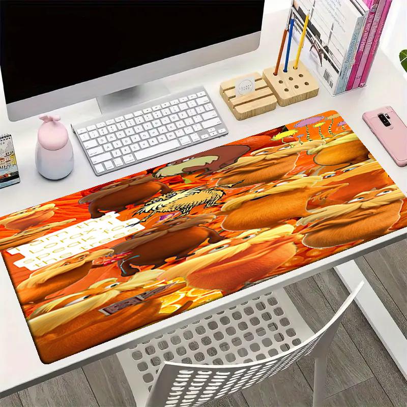 The Lorax Theme Mouse Pad, Non Slip Rubber Base, Multifunctional Office & Home Decor, Perfect for Workspace Personalization.