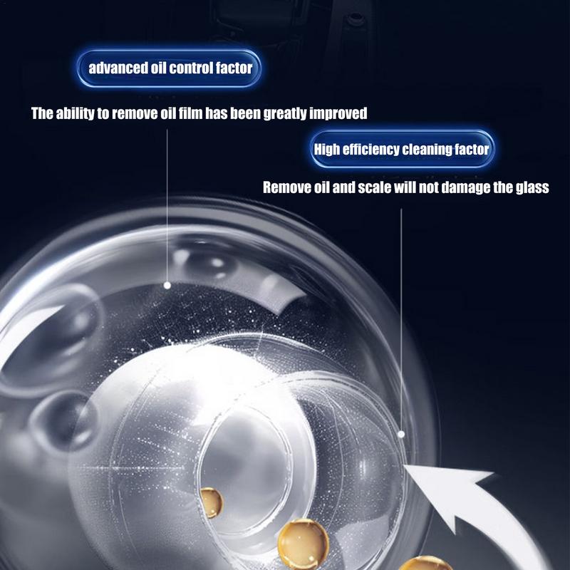 Автомобильный очиститель масляной пленки на стекле 120 мл Средство для удаления масляной пленки на лобовом стекле автомобиля Щетка для очистки масляной пленки на окнах Принадлежности для мытья автомобиля