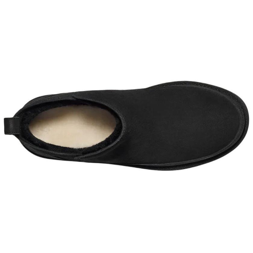 UGG Alina Ультра Мини Платформа Круглый Носок Модные Удобные Короткие Сапоги Женские Сапоги Черные 1166753-BLK