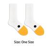 Breathable Goose Duck Printed Socks Comfortable Mid Tube Sock  Women Men Universal