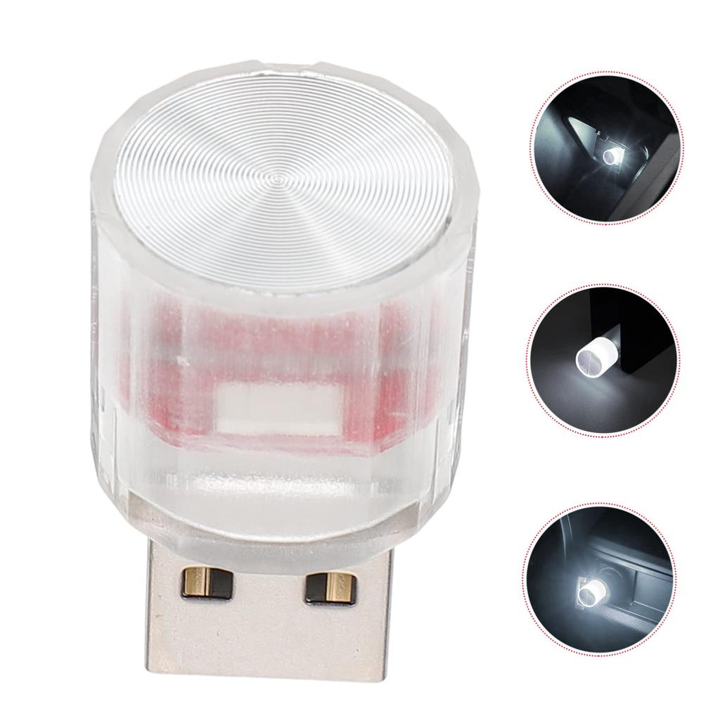 Мини-автомобиль USB LED окружающий свет Декоративные атмосферные лампы для внутренней среды Авто ПК Компьютер Портативный свет Plug Play