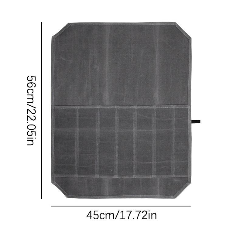 Сумка для ножей шеф-повара, сумка для кухонных принадлежностей, холщовая сумка для ножей шеф-повара, сумка для кухонных принадлежностей, портативная, прочная, для хранения, для кемпинга