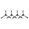 4pcs/set Side Brush Set Accessories Black Color Replacement