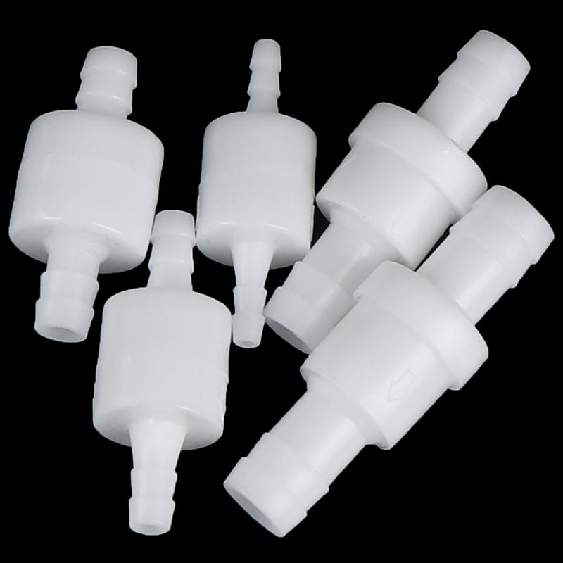 Plastic One-Way Non-Return Water Inline Fluids Check Valves For Fuel Gas Liquid
