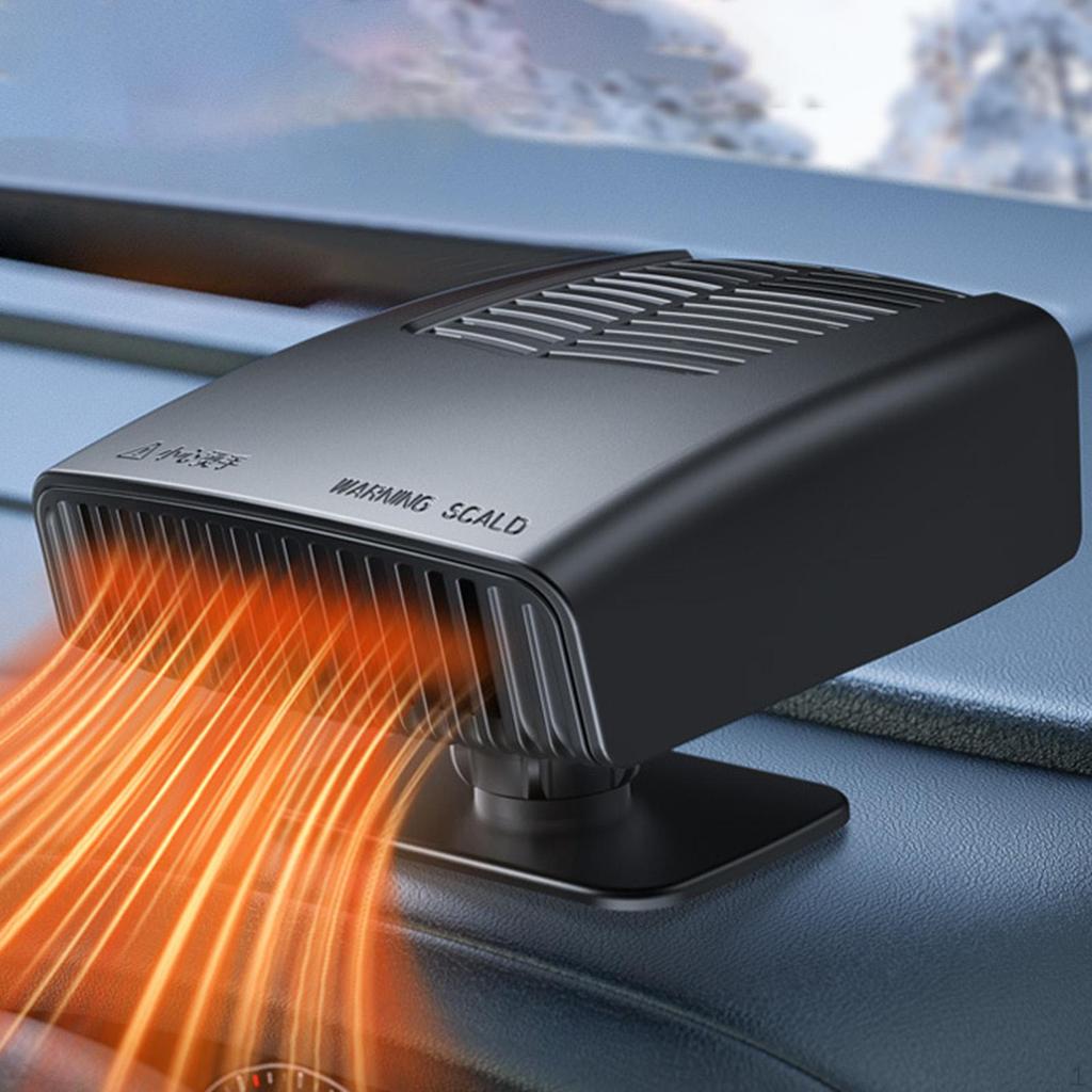 12 Автомобильный вентилятор, обогреватель лобового стекла, вращающаяся на 360° база, 1 м, для экономии места зимой