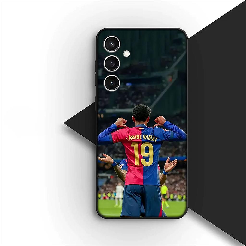 Чехол для Xiaomi Poco C75 C65 C85 X7 X6 M8 F7 F8 Ultra F6 Pro Чехол для телефона Защитный чехол Испания Футбол № 19 Футбол №19 Флаг