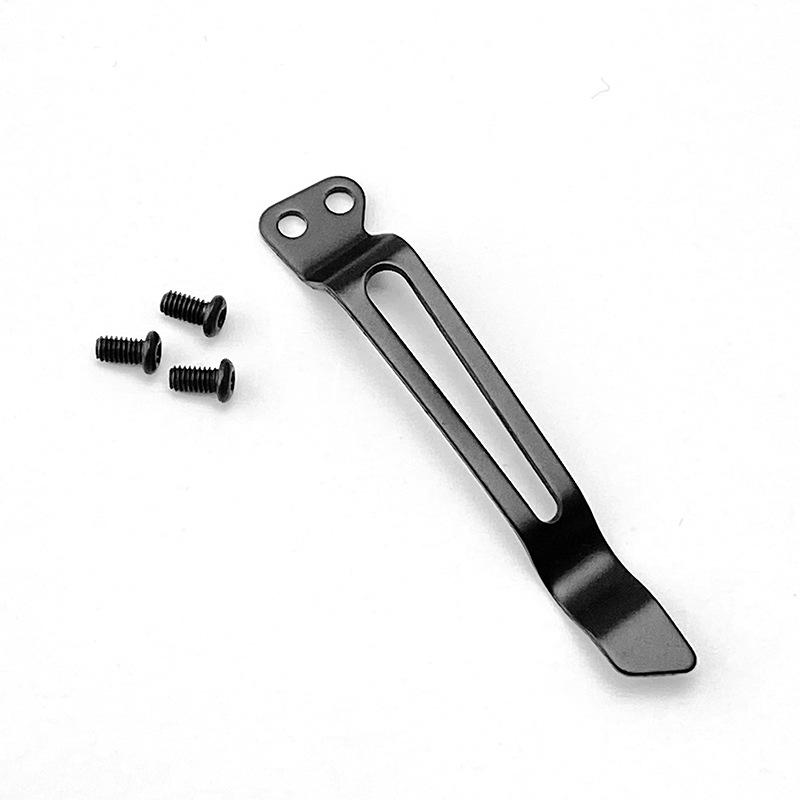 Зажим для задней части из нержавеющей стали для складного карманного ножа, инструмент для самостоятельного изготовления, аксессуары для самостоятельного изготовления, зажим для задней части, держатель для складного ножа