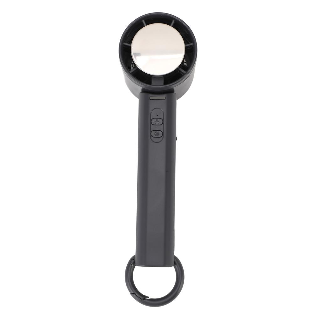 Портативный ручной вентилятор складной перезаряжаемый 2000 мАч 3 скорости тихий персональный вентилятор полупроводниковый