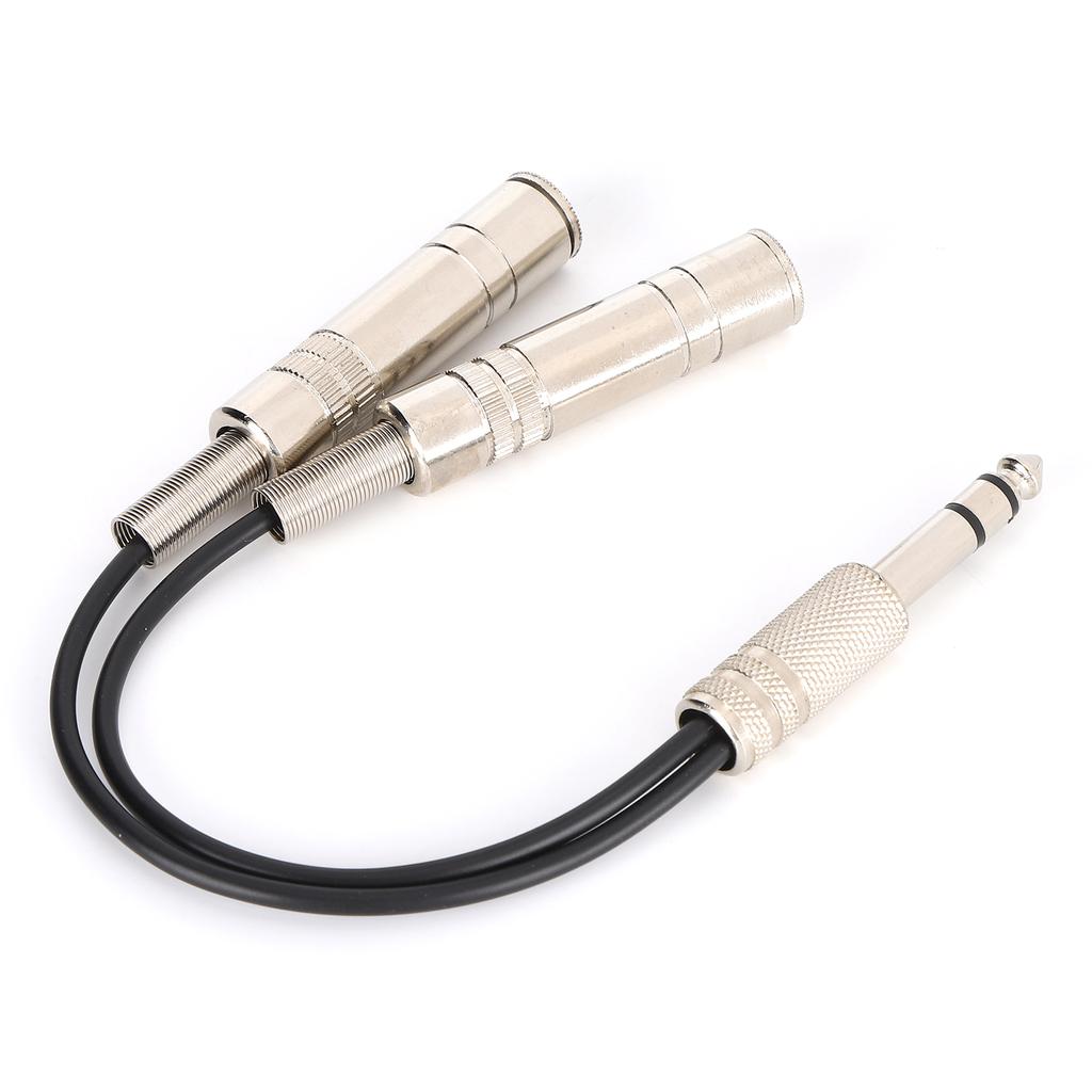 Male to 2 Female Audio Wire Shielding Folk Electric Box Bass Electric Guitar Line Musical Instrument Accessories2m 6.6ft