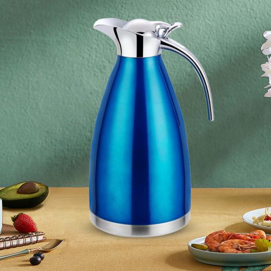 2л термос из нержавеющей стали, кувшин с двойной изоляцией для чая