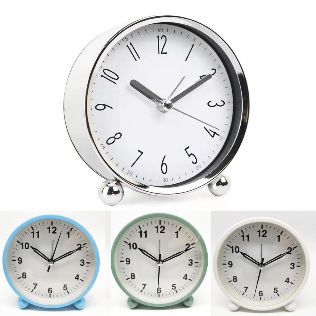 Creative 45inch Metal Bedside Clock With Alarm And Light For Home Office Use