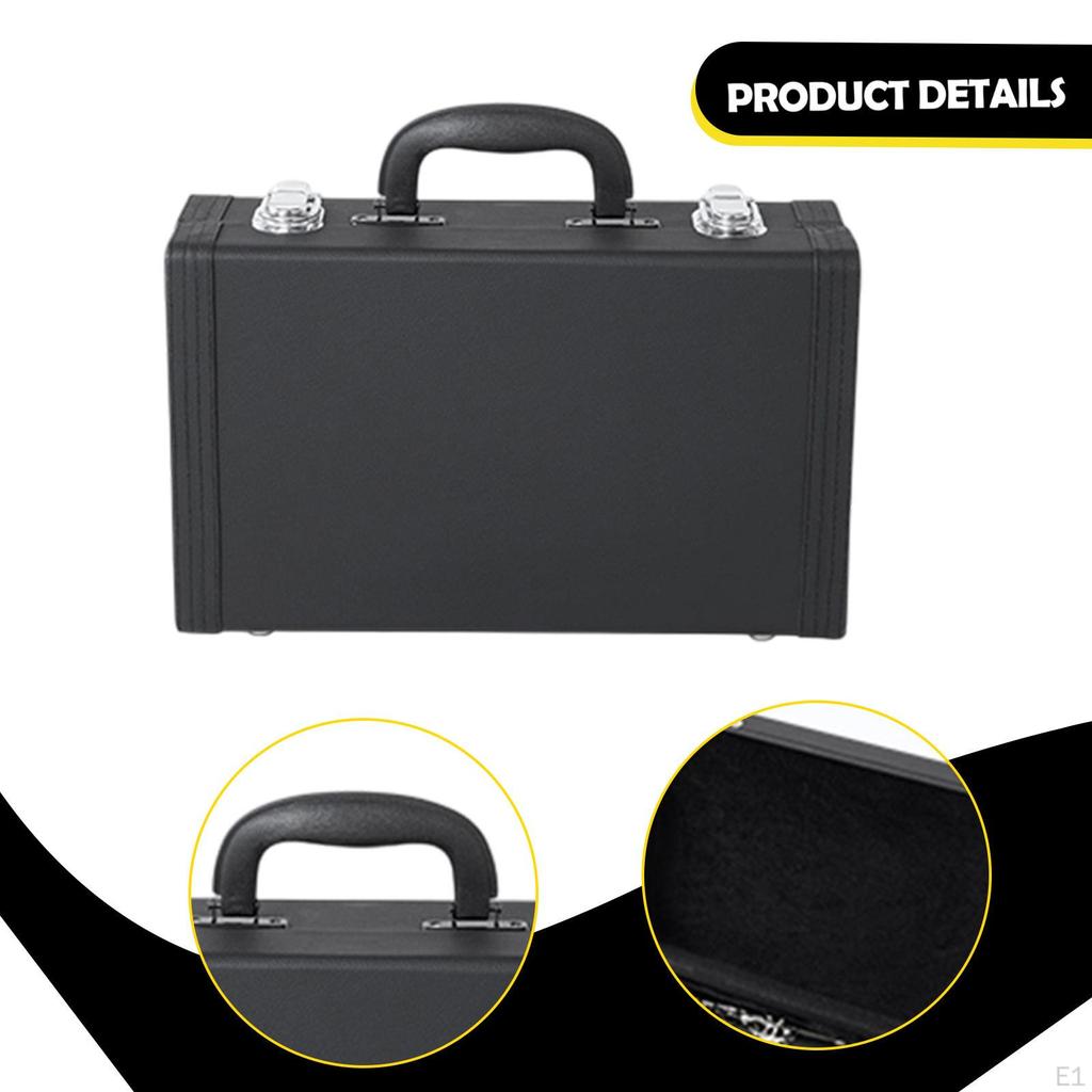 BB Clarinet Case Carrying Suitcase Storage Box for Outside Performance Band