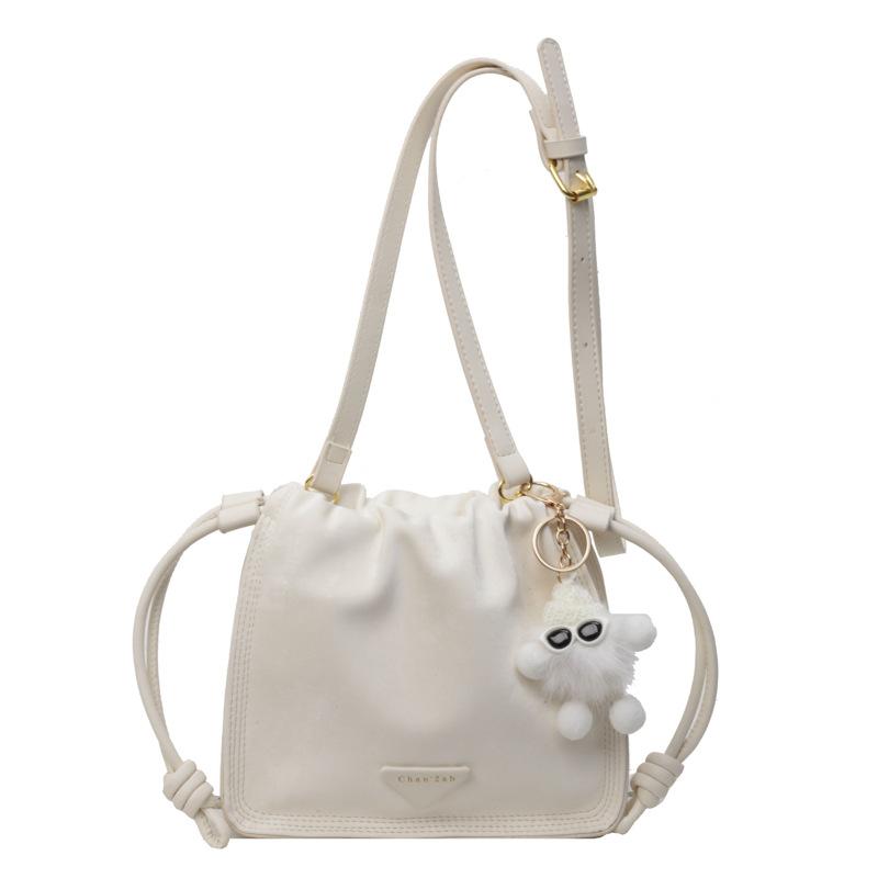 Women's Bag New Fashionable Versatile Messenger Bucket Bag
