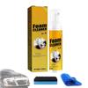 Многофункциональное пенное чистящее средство для салона автомобиля. Мощное средство для удаления пятен, 30/60/100 мл.