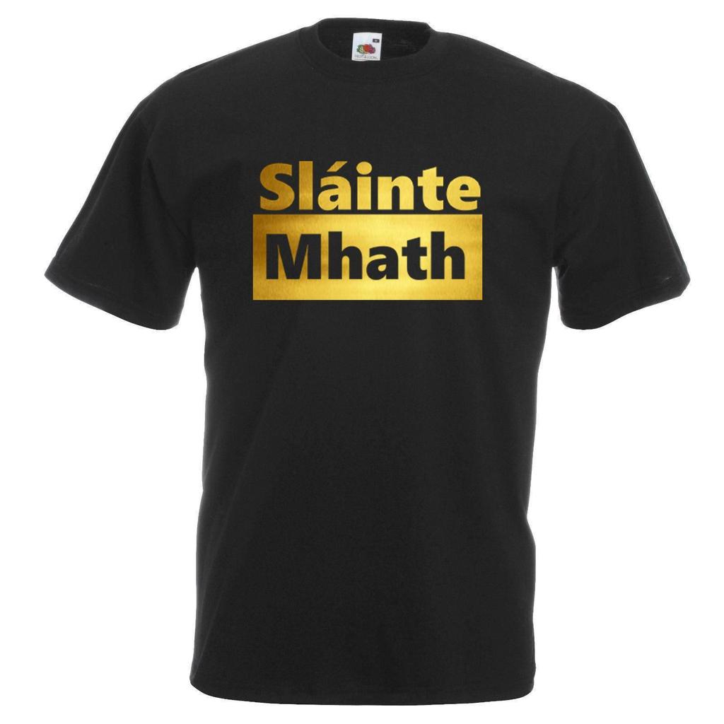 Adults Slainte Mhath Gaelic Irish Scottish Toast Good Health Unisex TShirt