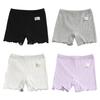 Girls' Safety Pants Underpants Solid Color Kids Shorts