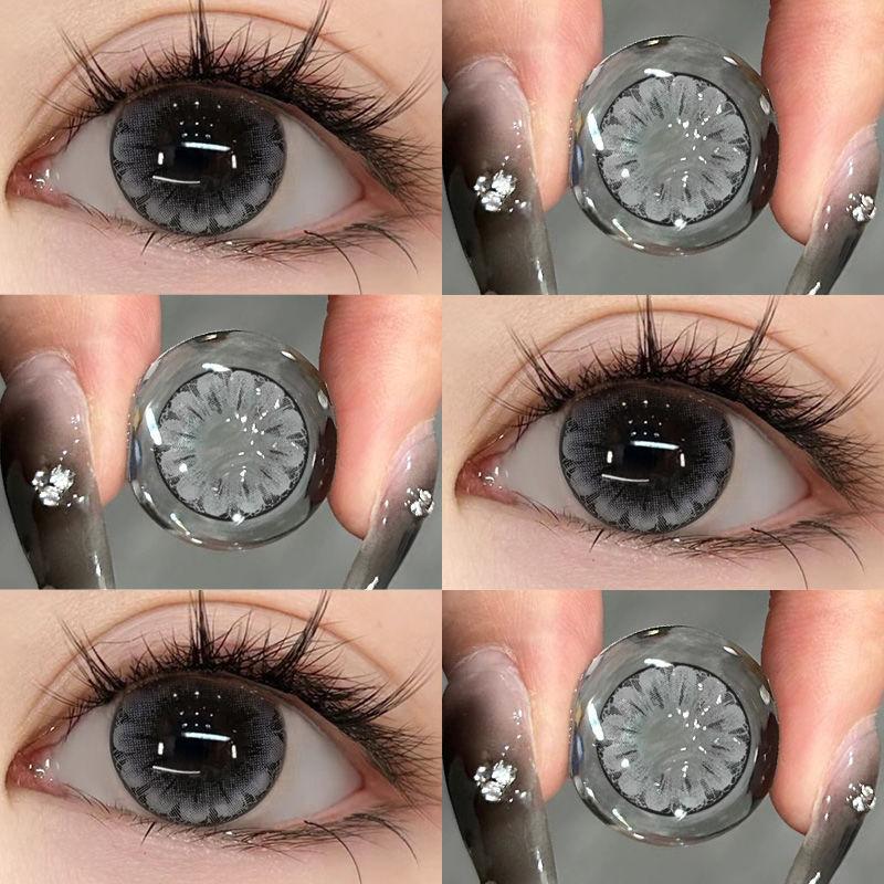 MillCreek 2 шт. мягкие цветные контактные линзы для косплея на Хэллоуин, красные контактные линзы для ежегодного использования 0,00