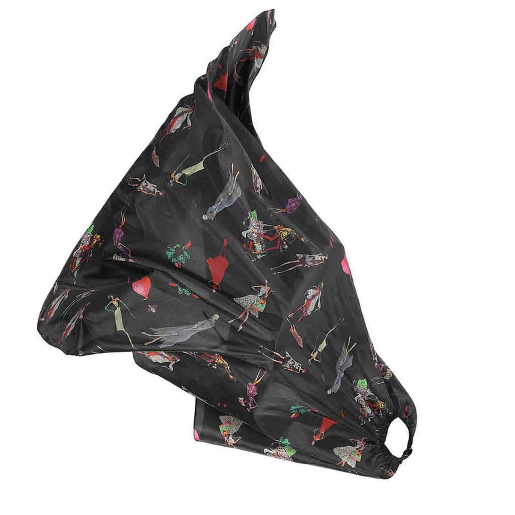 Черный с красными полосками, салонная стрижка, парикмахерская, накидка для стрижки волос для взрослых