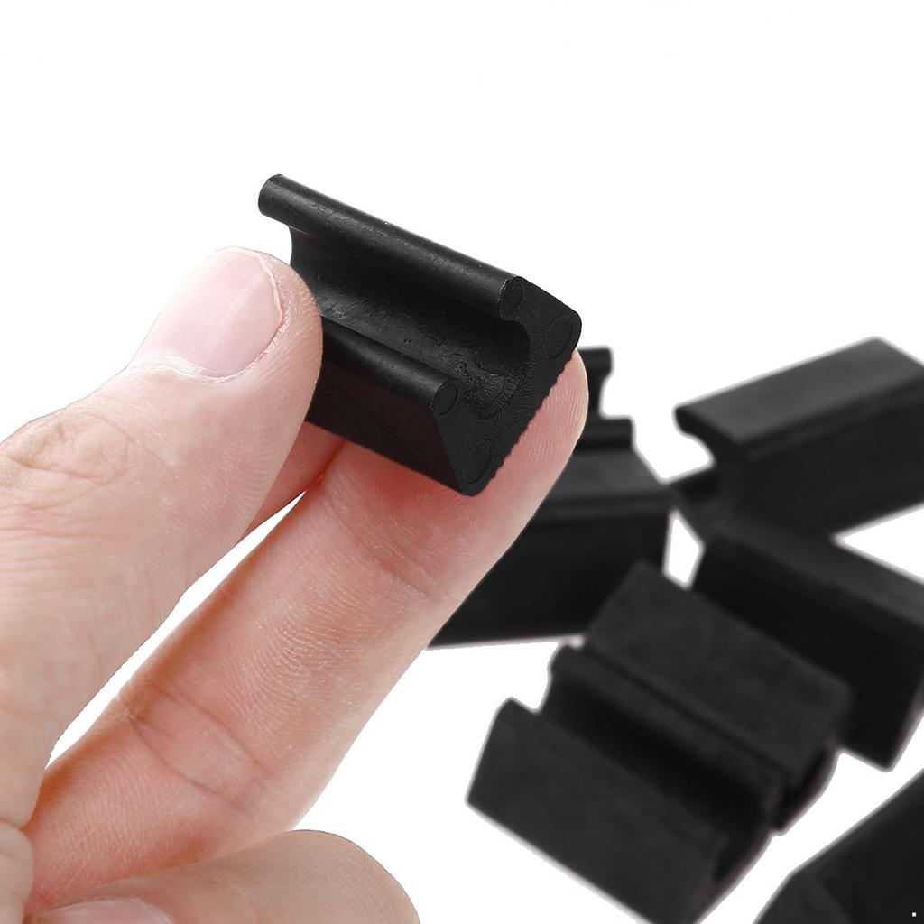 10 шт. U-образные нескользящие ножки для офисного стула, подушечки для трубок, табурет, чехлы для подушек с отверстием для ног, стальные зажимы для труб, защитные накладки на пол