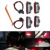 4 шт. Бело-красный светодиодный фонарь подсветки двери для VW EOS Golf>i Jetta Passat CC Polo Scirocco Seat Alhanmbra PORSCHE CAYENNE