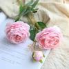 3 Heads New Rose Party Hotel Decoration Pretty Artificial Peony Flower Practical Wedding Bride Holds Flowers Household Ornament